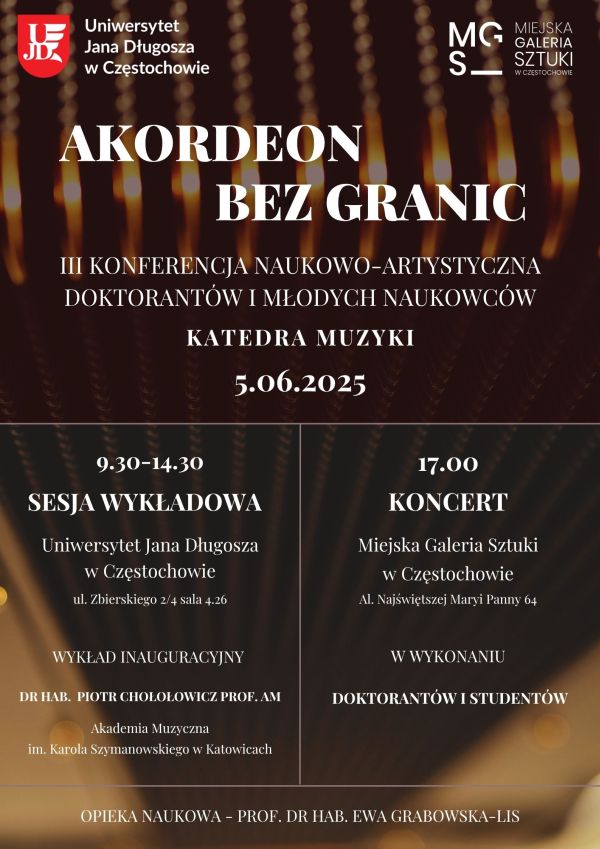 Akordeon bez granic - afisz główny