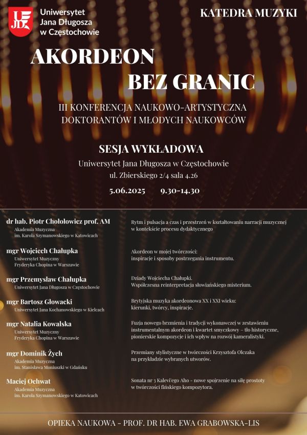 akordeon bez granic - konferencja