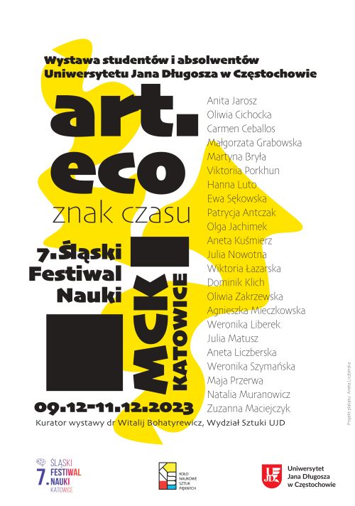 plakat wystawy art-eco
